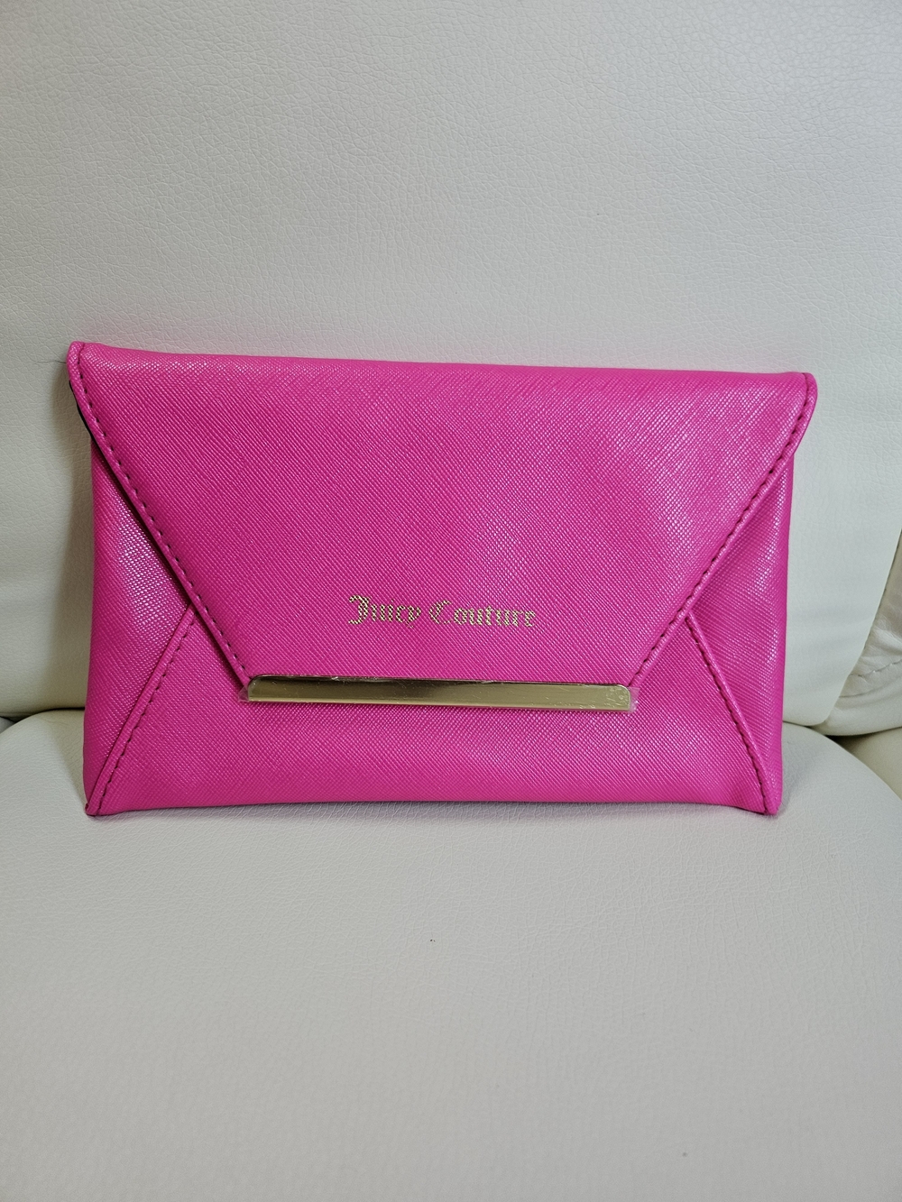 Juicy Couture Pink Envelope Clutch